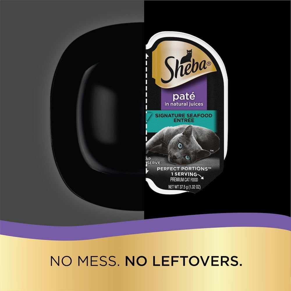 Perfect Portions Paté Wet Cat Food Tray Variety Packs